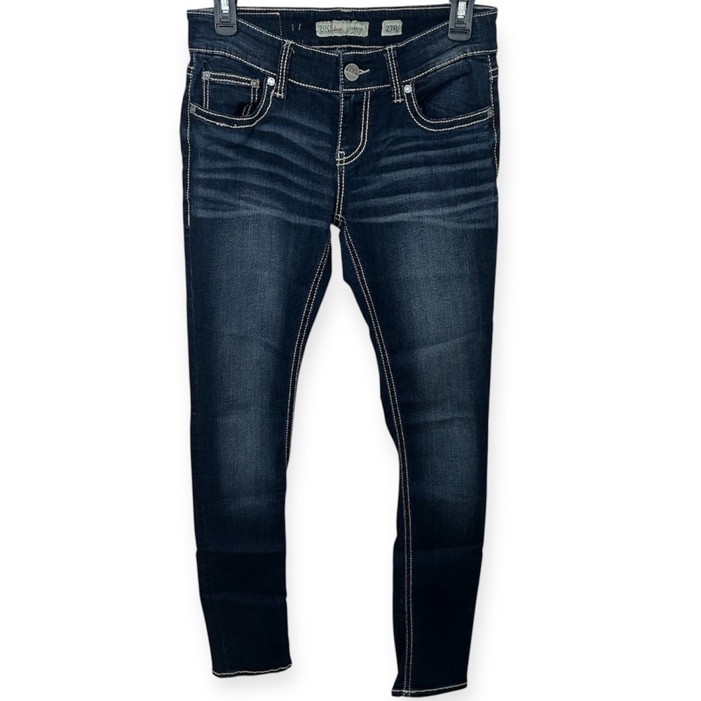 BKE Sabrina Women's Dark Indigo Skinny Jeans